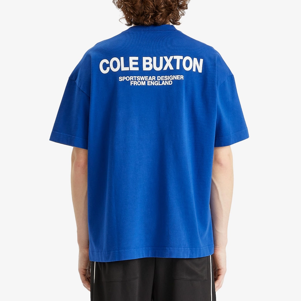 Cole Buxton Men's Sportswear T-Shirt Cobalt Blue